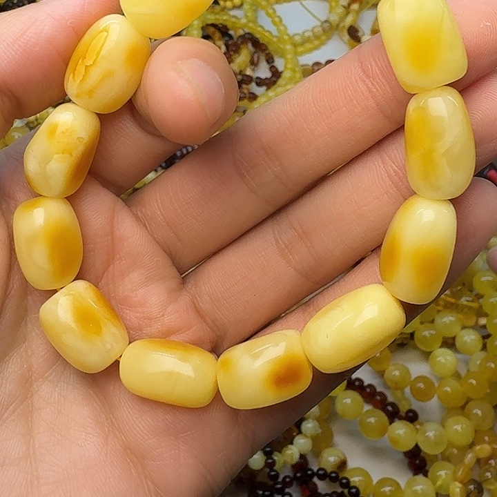 琥珀未镶嵌珠宝奇石