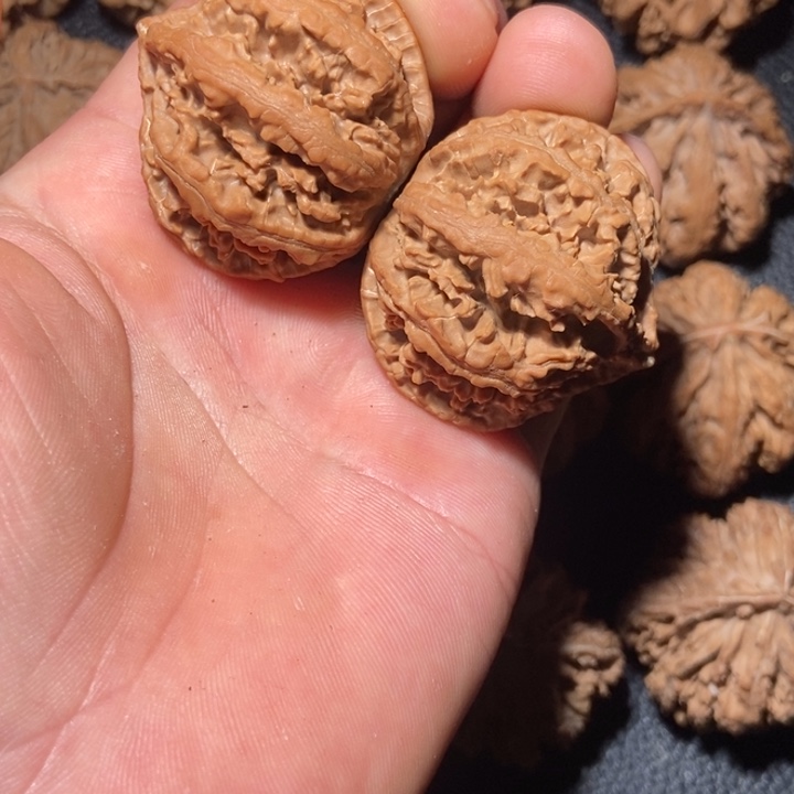把件文玩核桃秦岭野生文玩核桃
