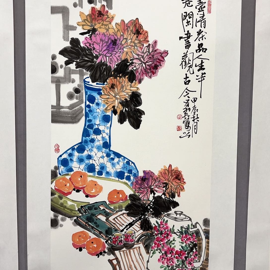 国画国画纯手绘作品请放心去藏