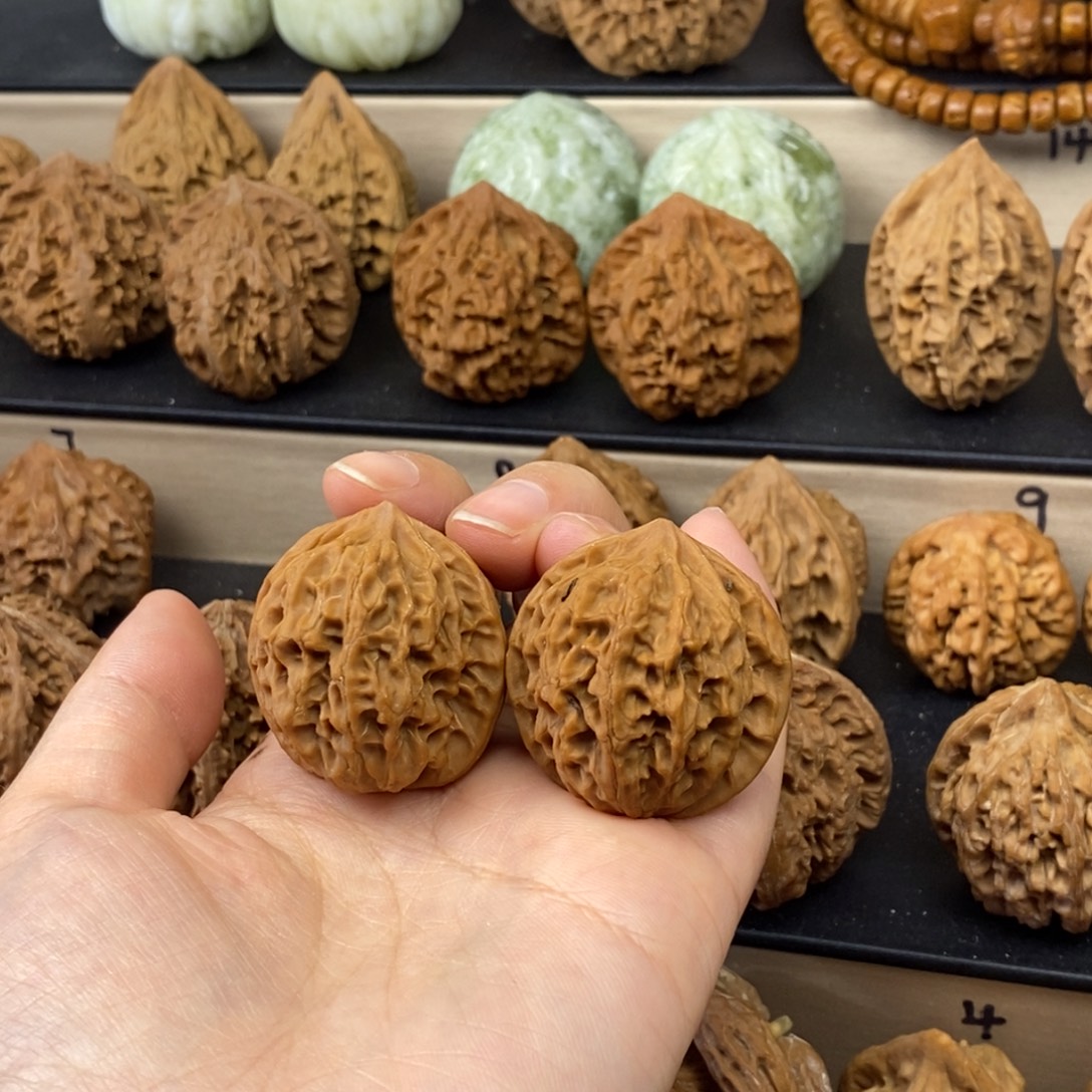 文玩核桃把件小金豆34