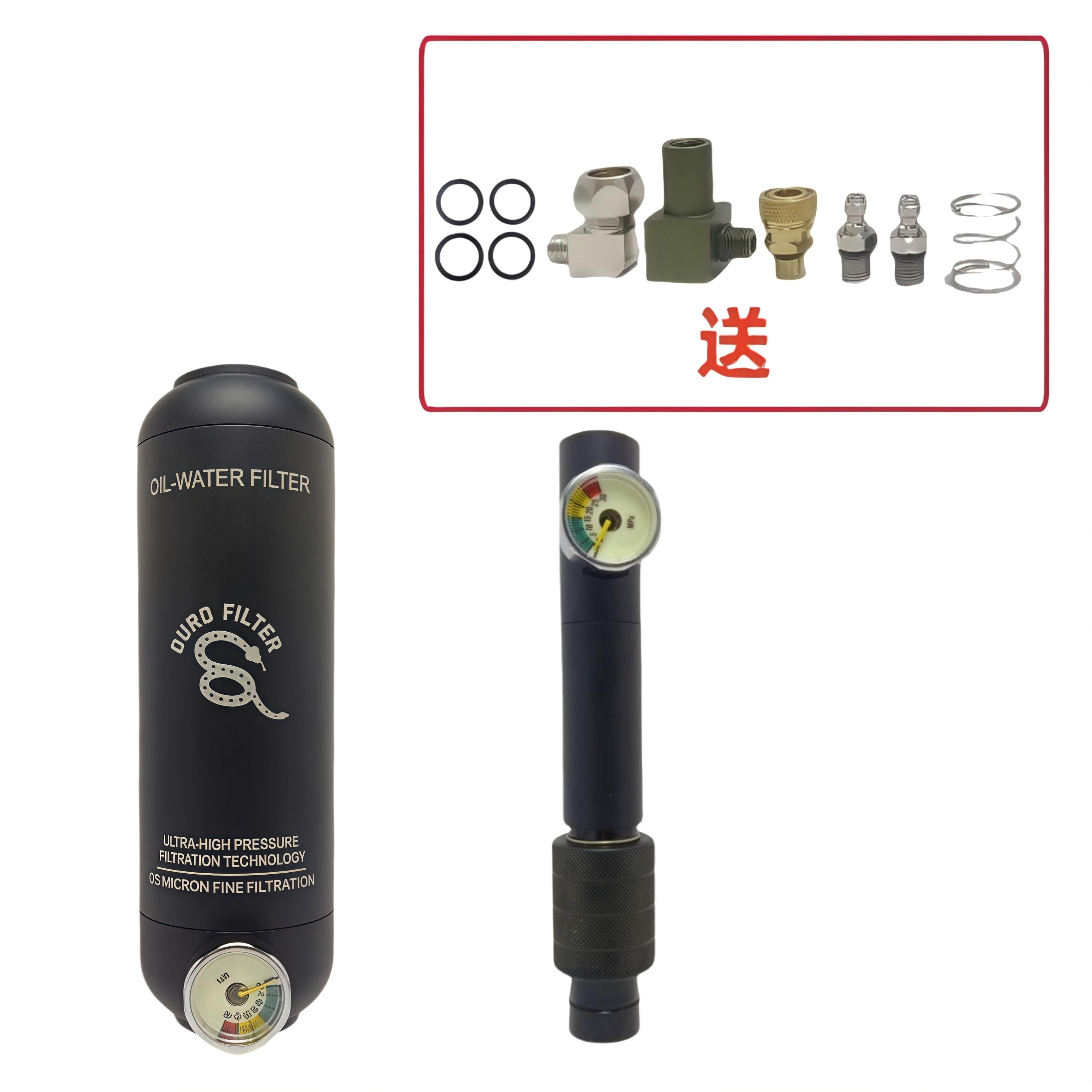 户外打气泵便捷式家用潜水充气泵户外山地自行车通用