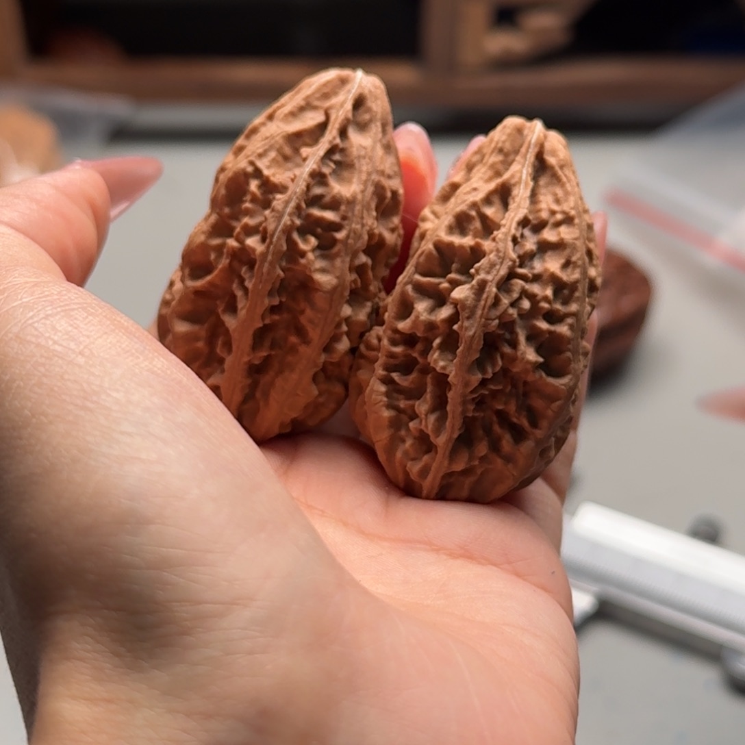 文玩核桃把件关东木子楸百核163