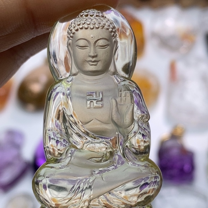 水晶颈饰未镶嵌有*定制