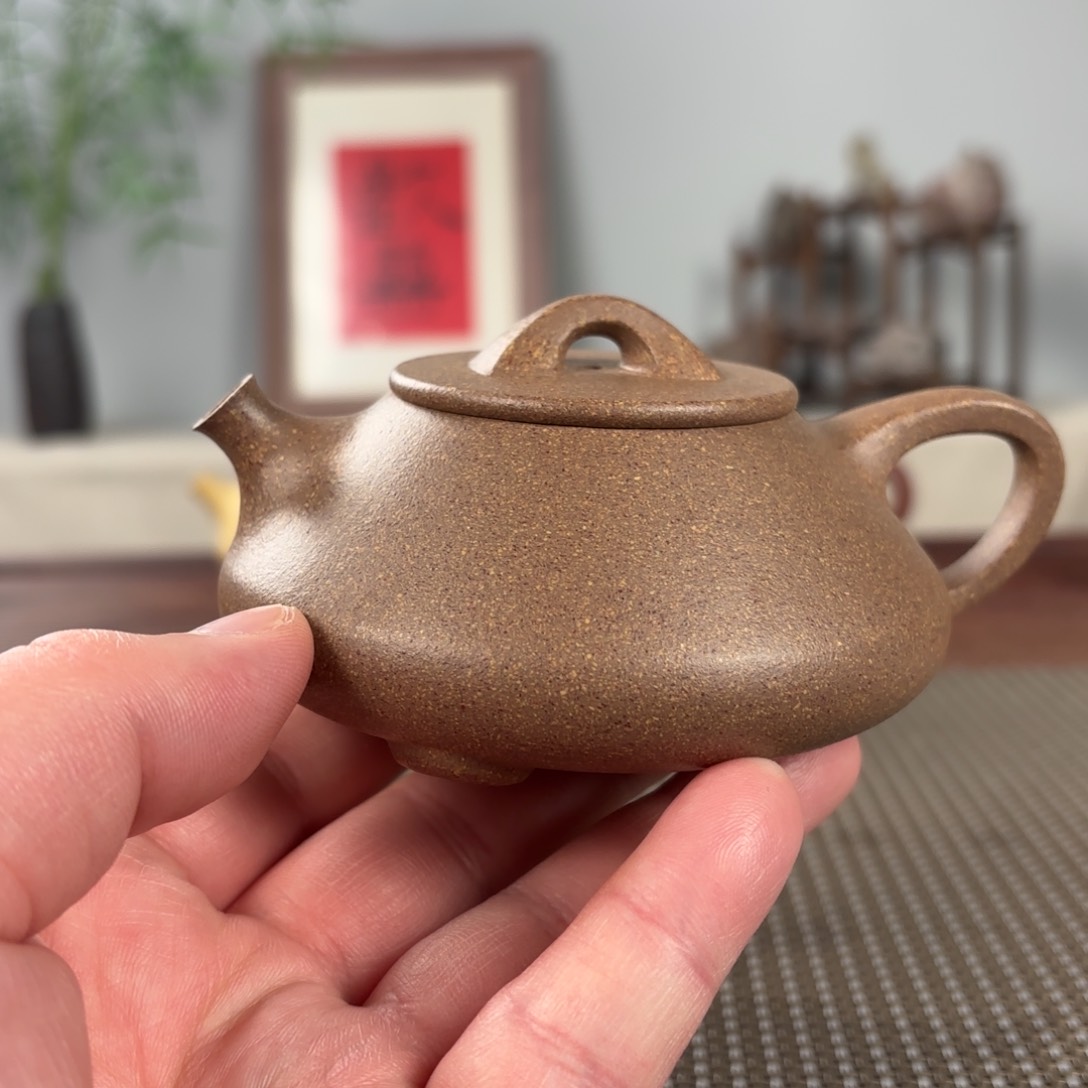 紫砂茶壶黄龙山原矿紫砂壶