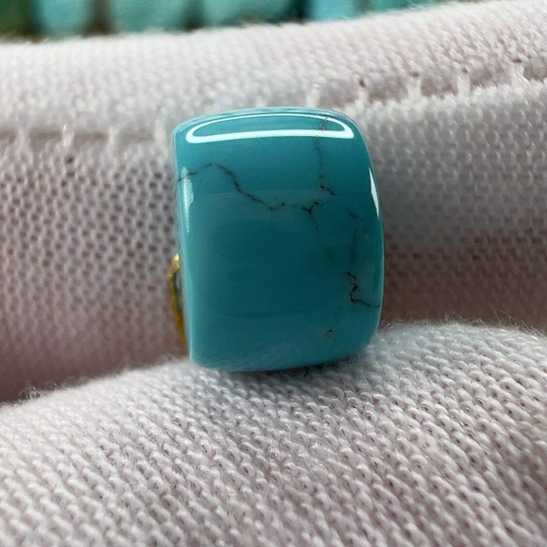 未镶嵌绿松石配饰9mm