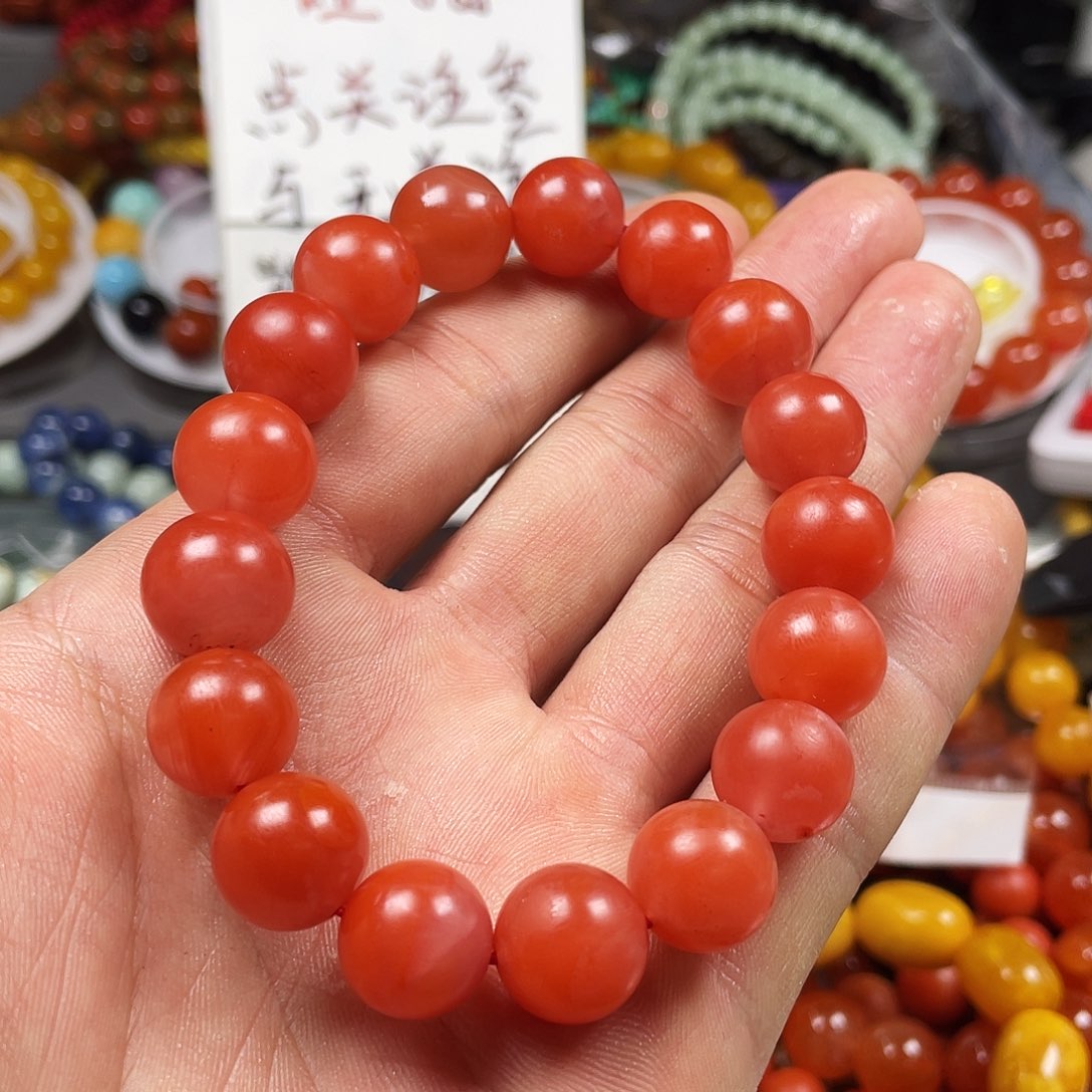 水***瑟玛瑙/玉髓未镶嵌手链54203