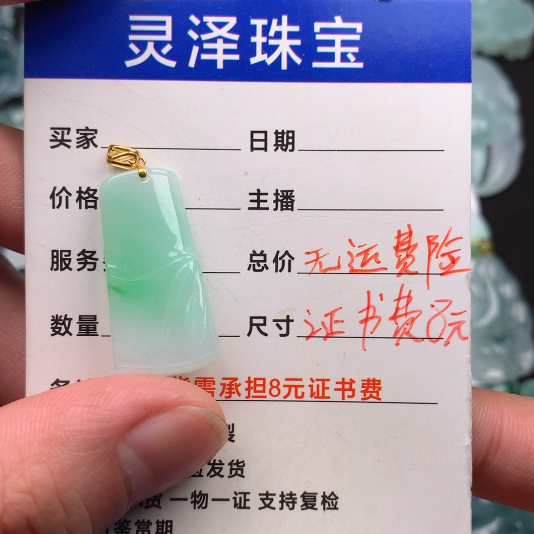 翡翠颈饰未镶嵌天***?