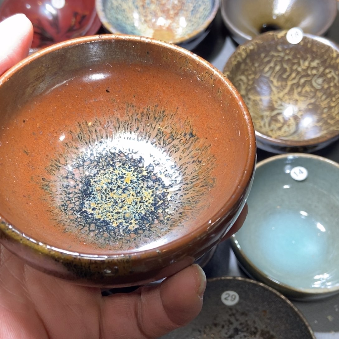 茶盏最***n80 建窑建盏壹铭建盏