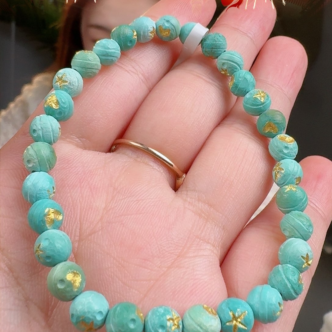 绿松石珠宝奇石未镶嵌