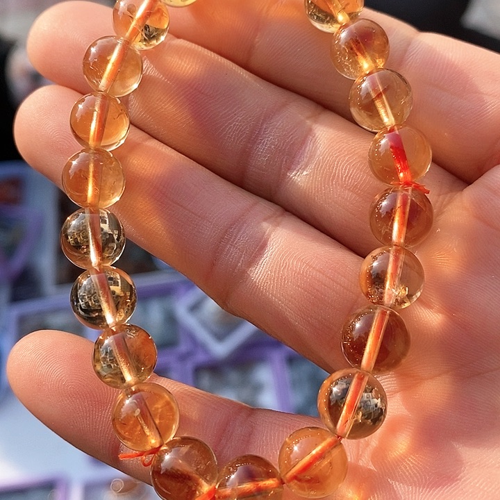 【闪购商品】烟晶手链未镶嵌露****a紫水晶