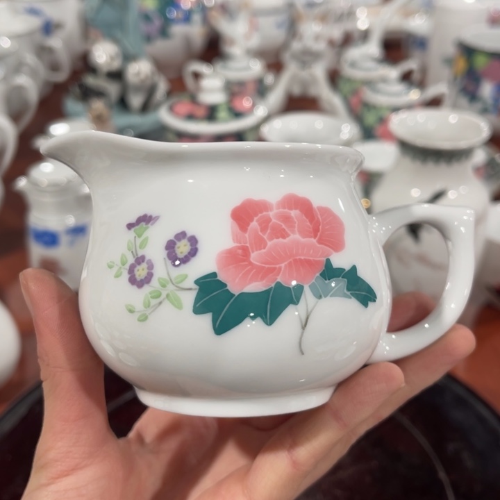 醴陵高温瓷釉下手绘200毫升