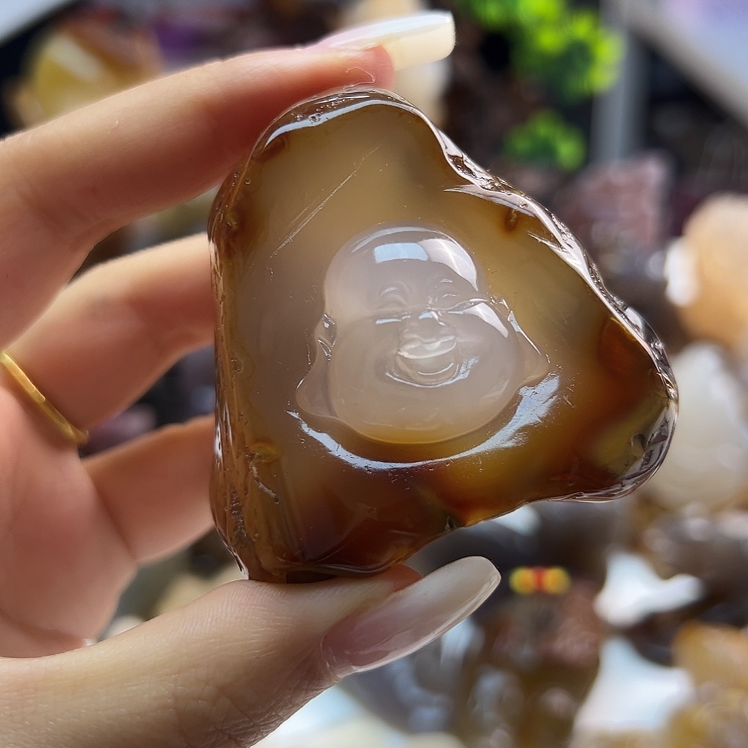 玛瑙/玉髓未镶嵌颈饰