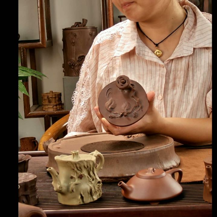 茶壶紫砂全手工制作的话，全手工制作