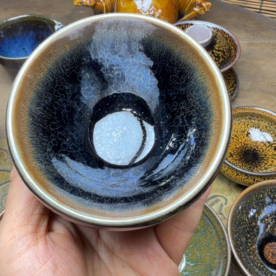 @***）茶盏建盏精品雕刻