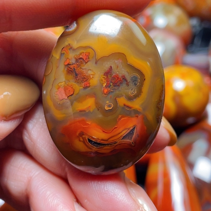 玛瑙/玉髓战国红玛瑙挂件未镶嵌