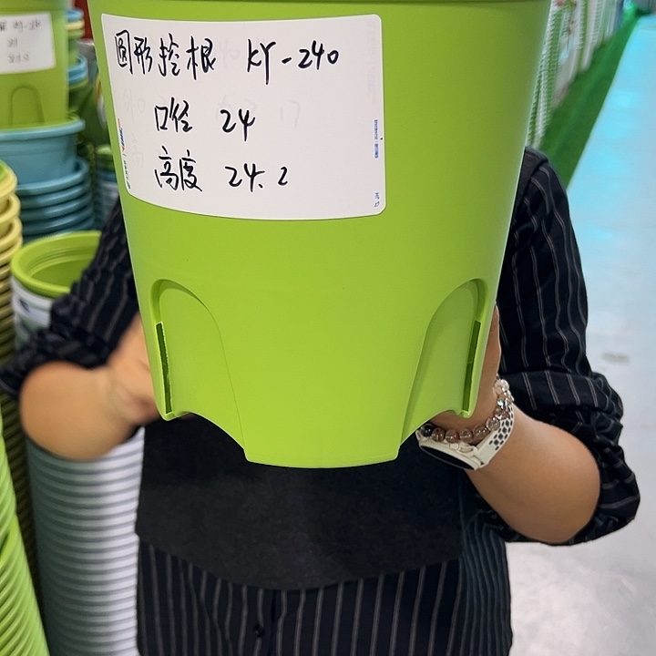 正品圆控口24高24白色无托8只