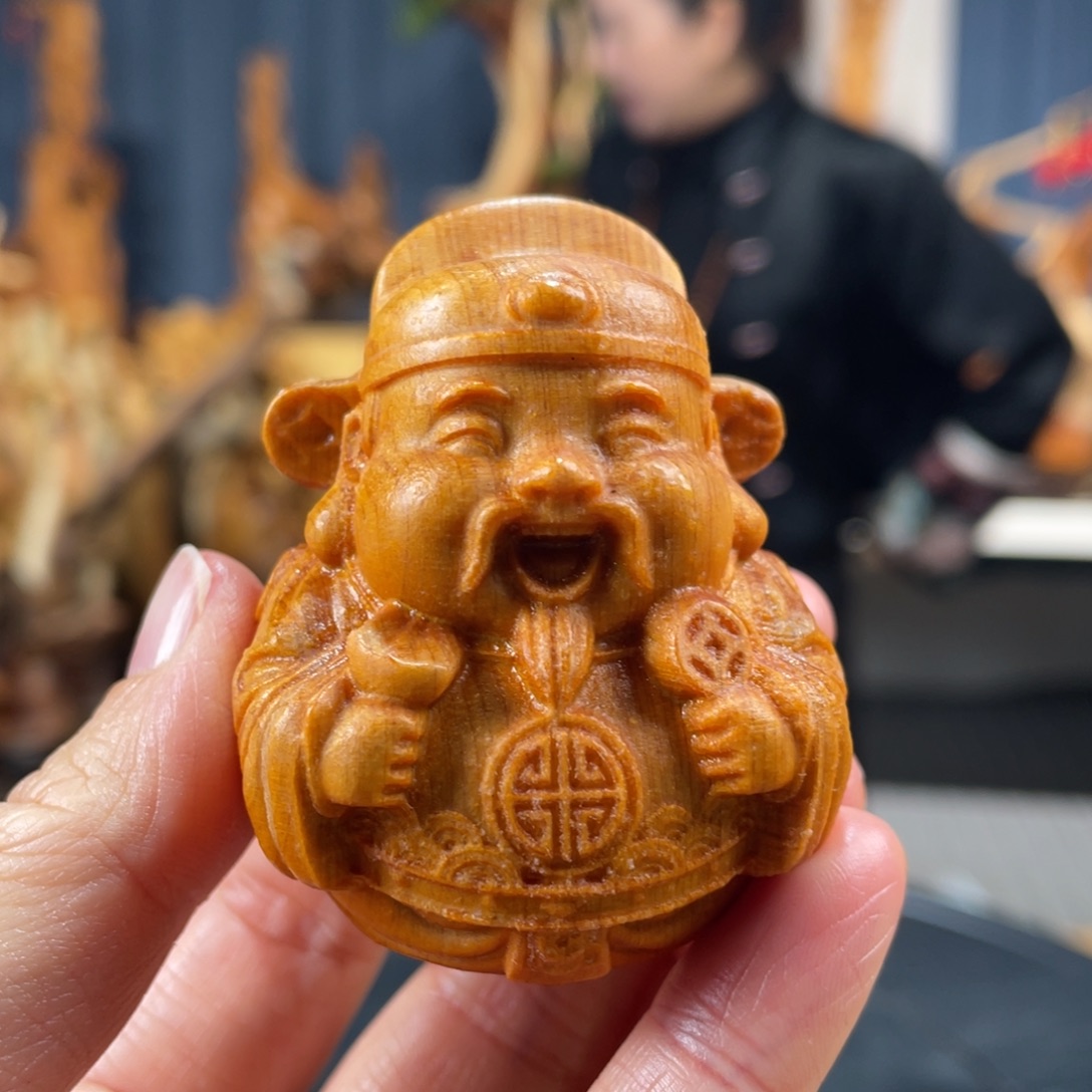 柏木（崖柏）手把件