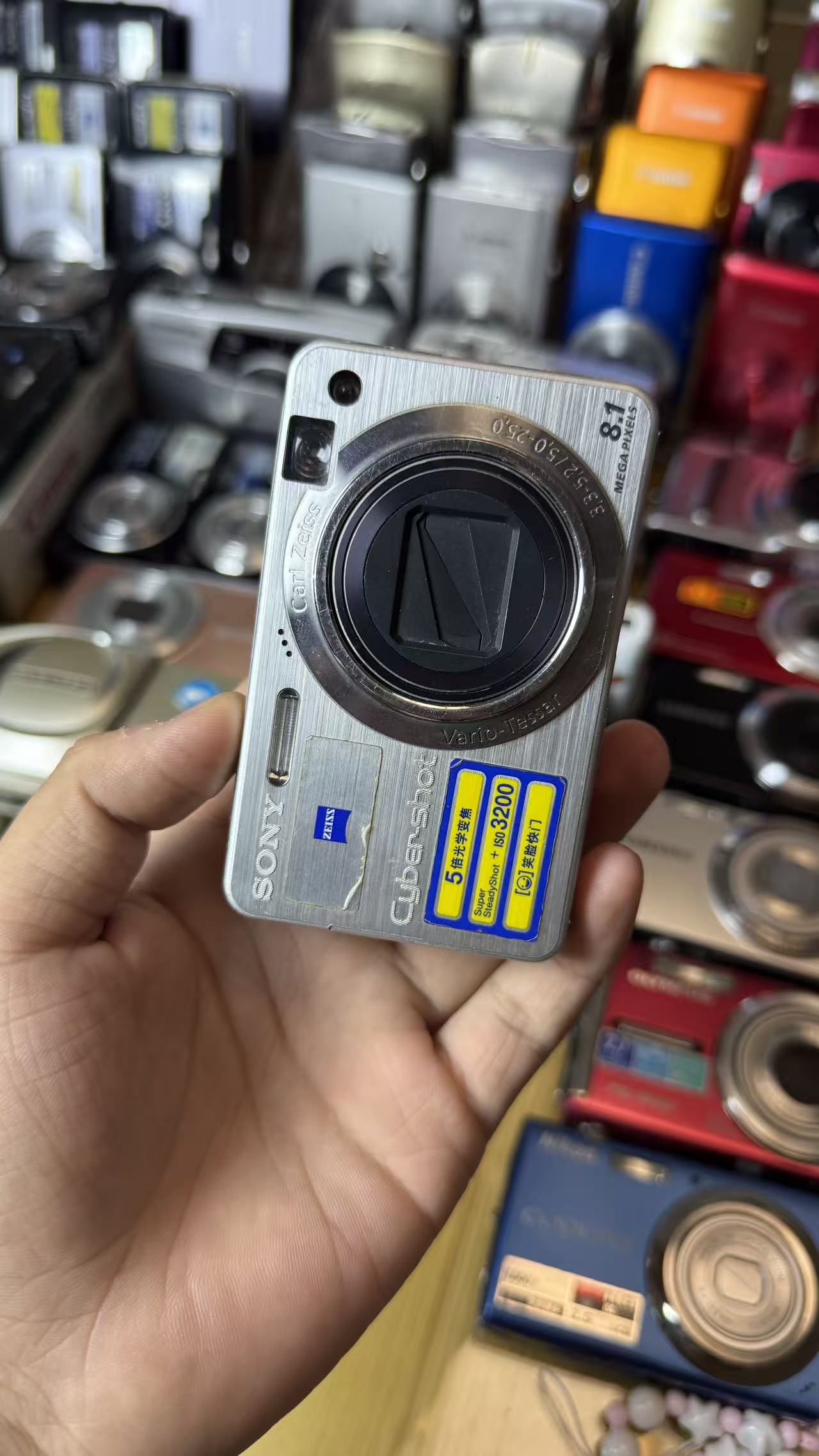 9新 Sony/索尼 w150九成新热门机型冷白皮柔焦清冷感出片数码相机