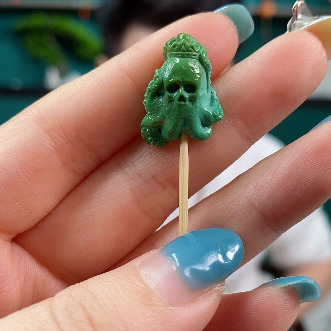 绿松石珠宝奇石未镶嵌