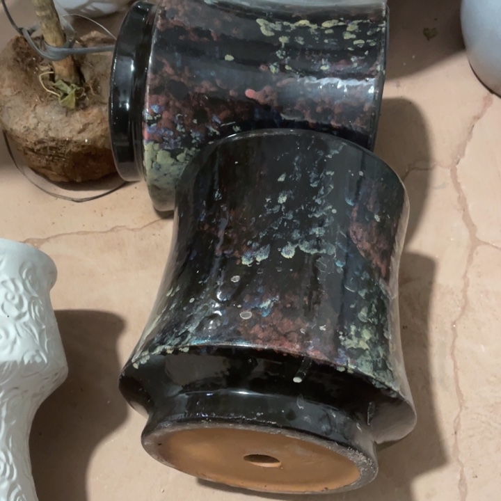 花盆紫砂口径20高度22两只正品
