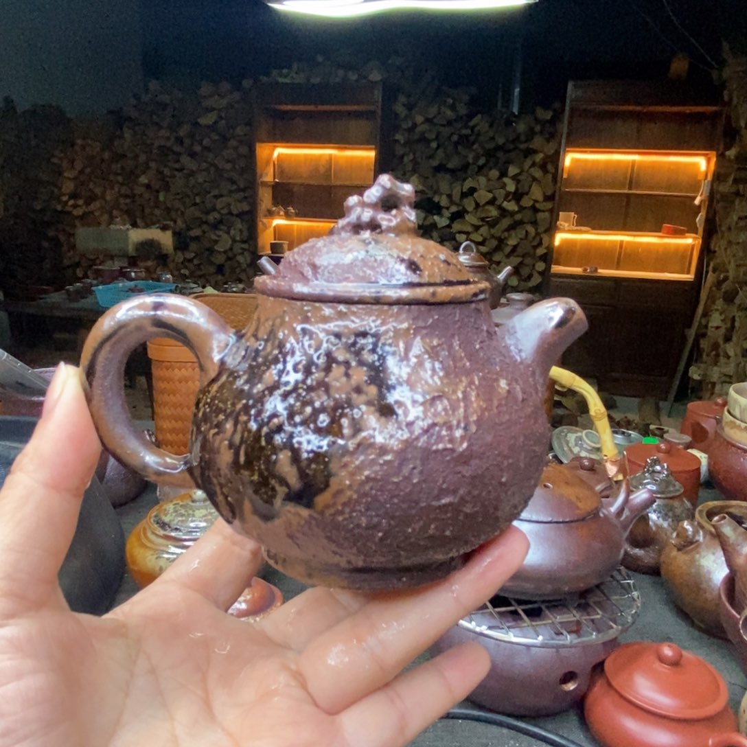 紫砂柴烧紫砂茶具