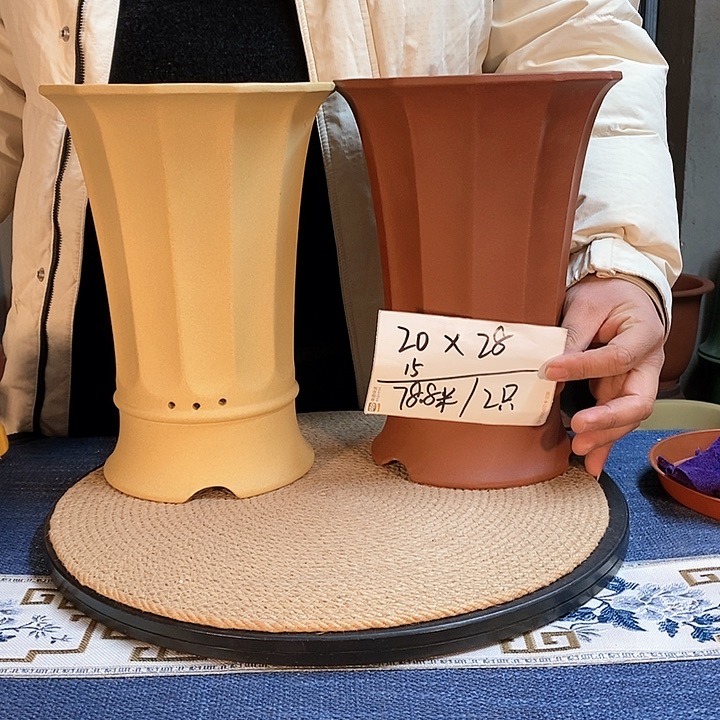 紫砂花盆紫砂花盆