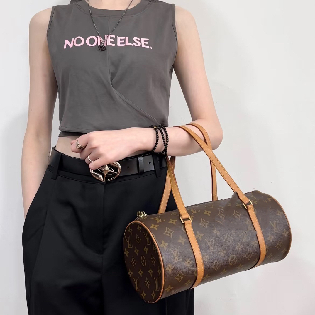 95新 LouisVuitton/路易威登 御古屋/29506/中古圆筒30 03年