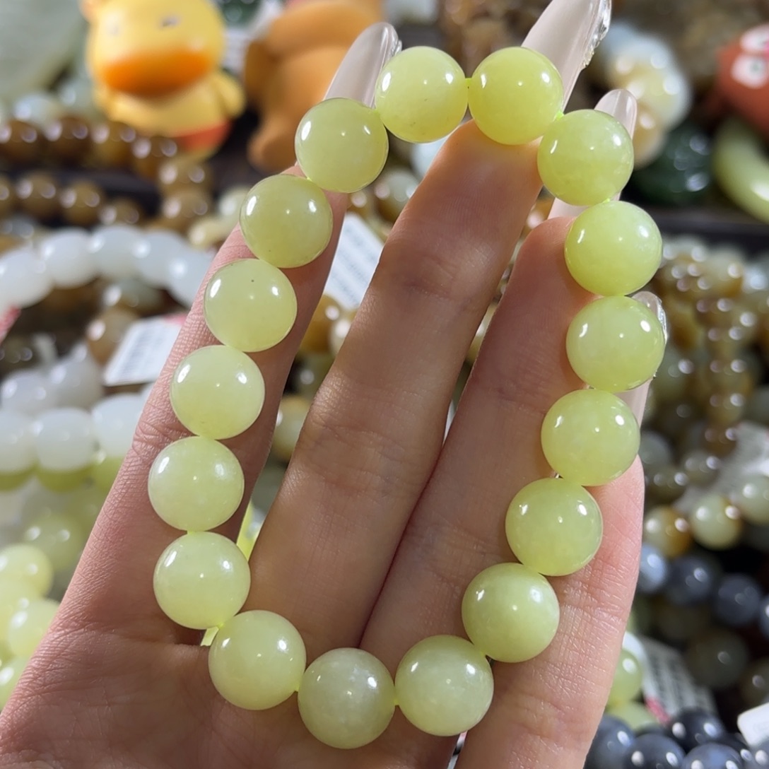 和田玉未镶嵌手链397