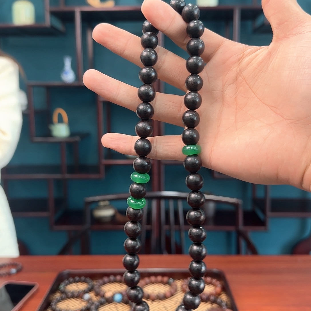 东非黑黄檀（紫光檀）gz0091 闭月手持