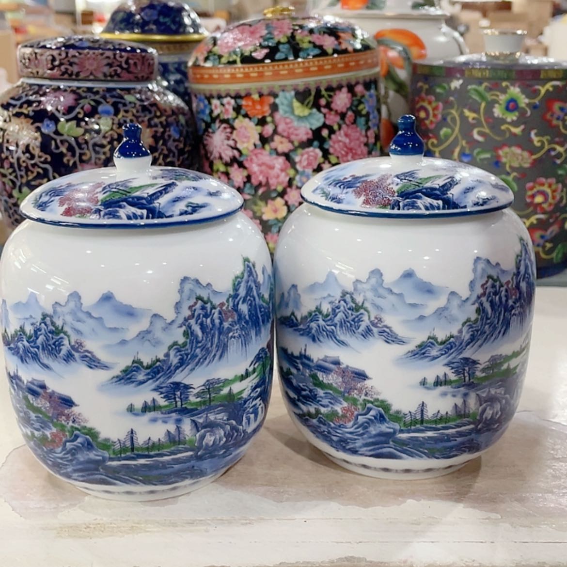 【闪购商品】罐陶瓷茶叶罐密封罐