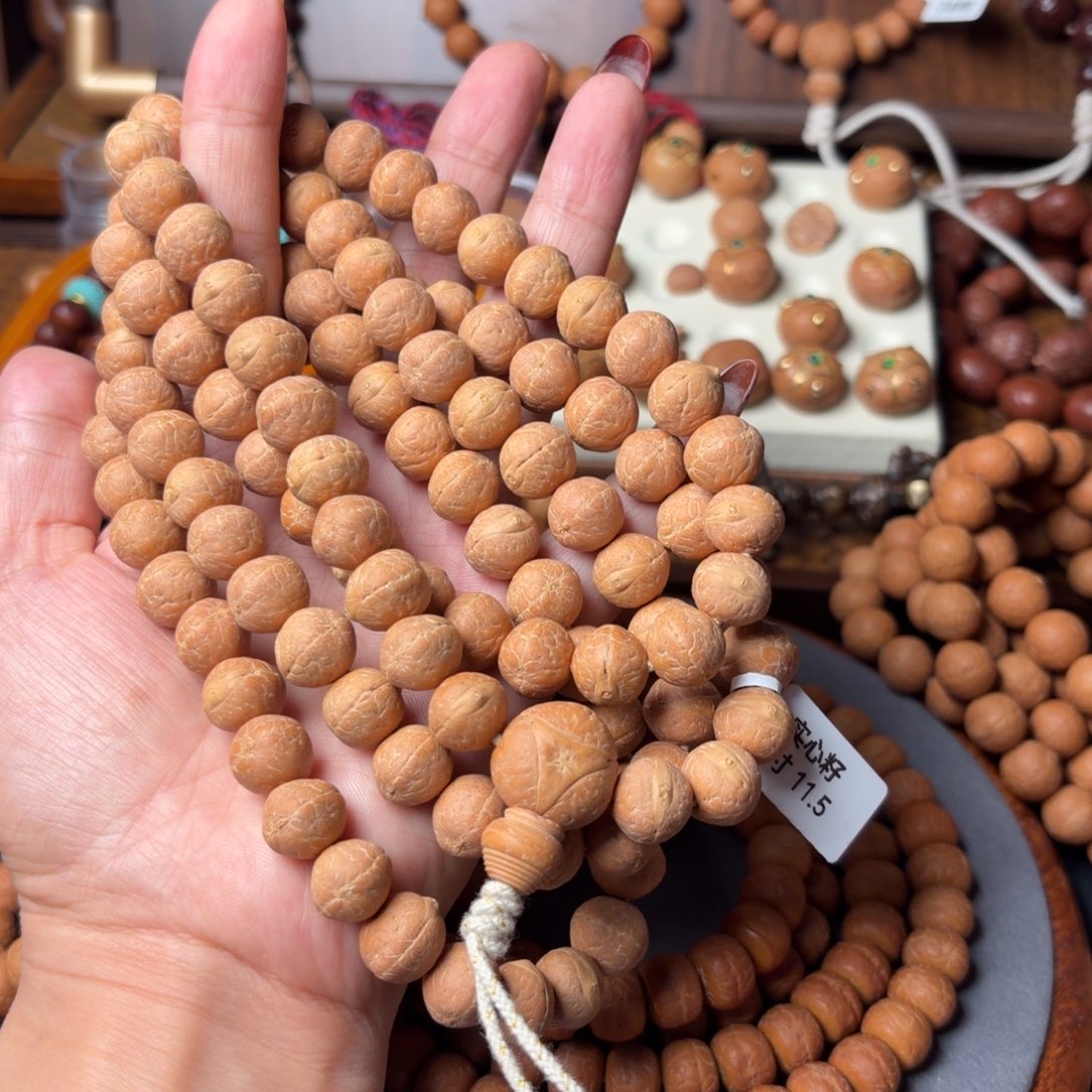 凤眼菩提手串同树实心