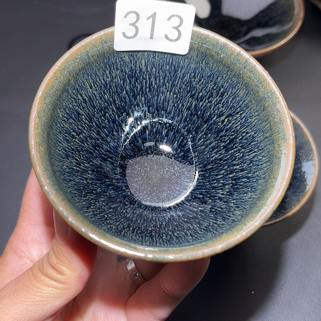 花***哥茶盏柴烧主人杯313