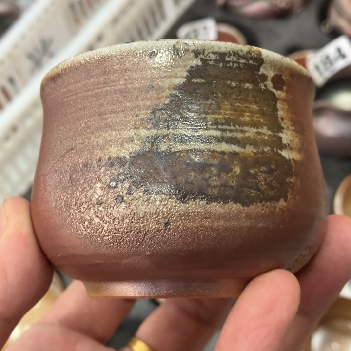 柴烧茶具茶杯大放漏