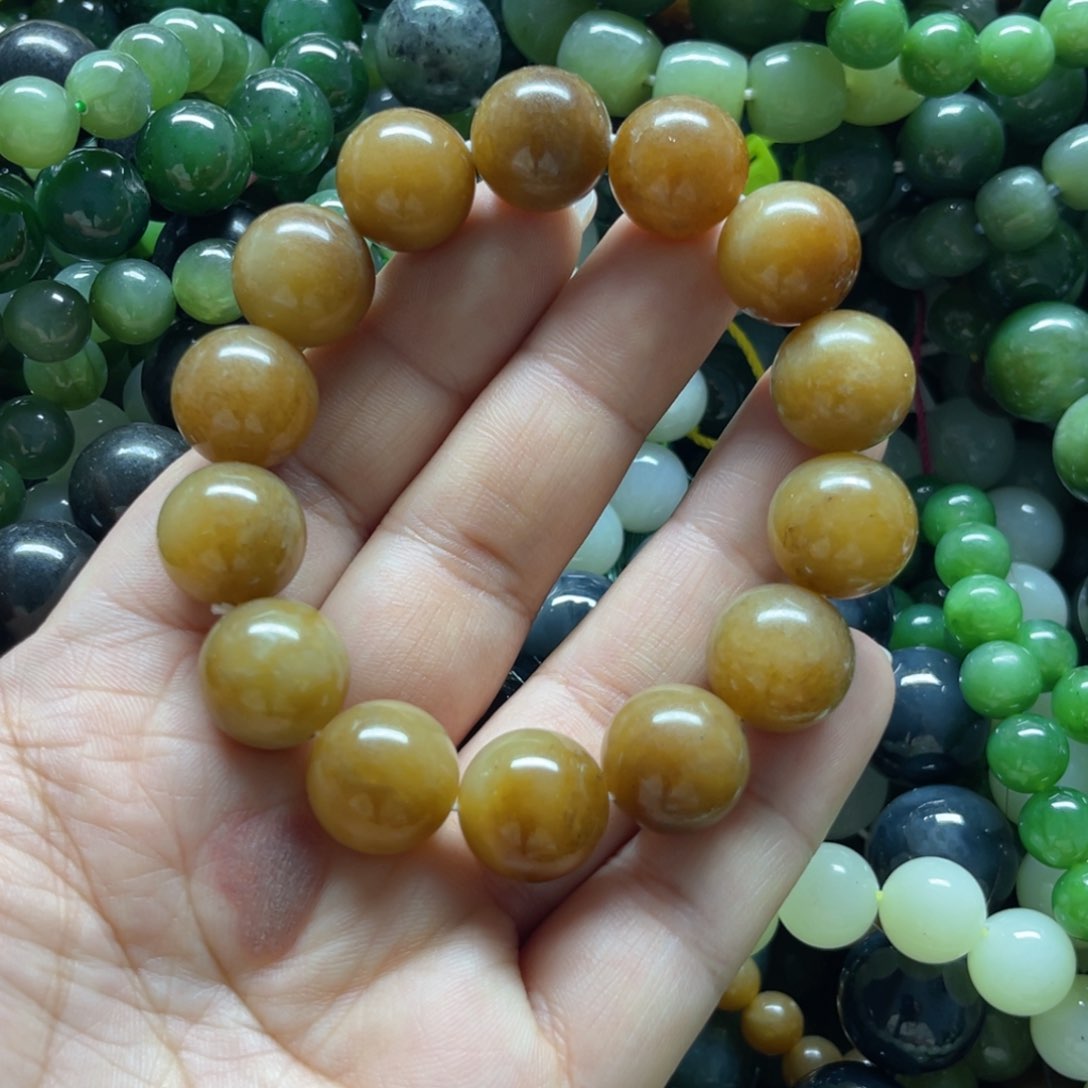 和田玉手链未镶嵌