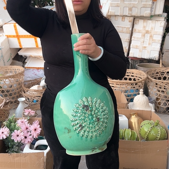 瓶高度50厘米口径6厘米微瑕捡漏