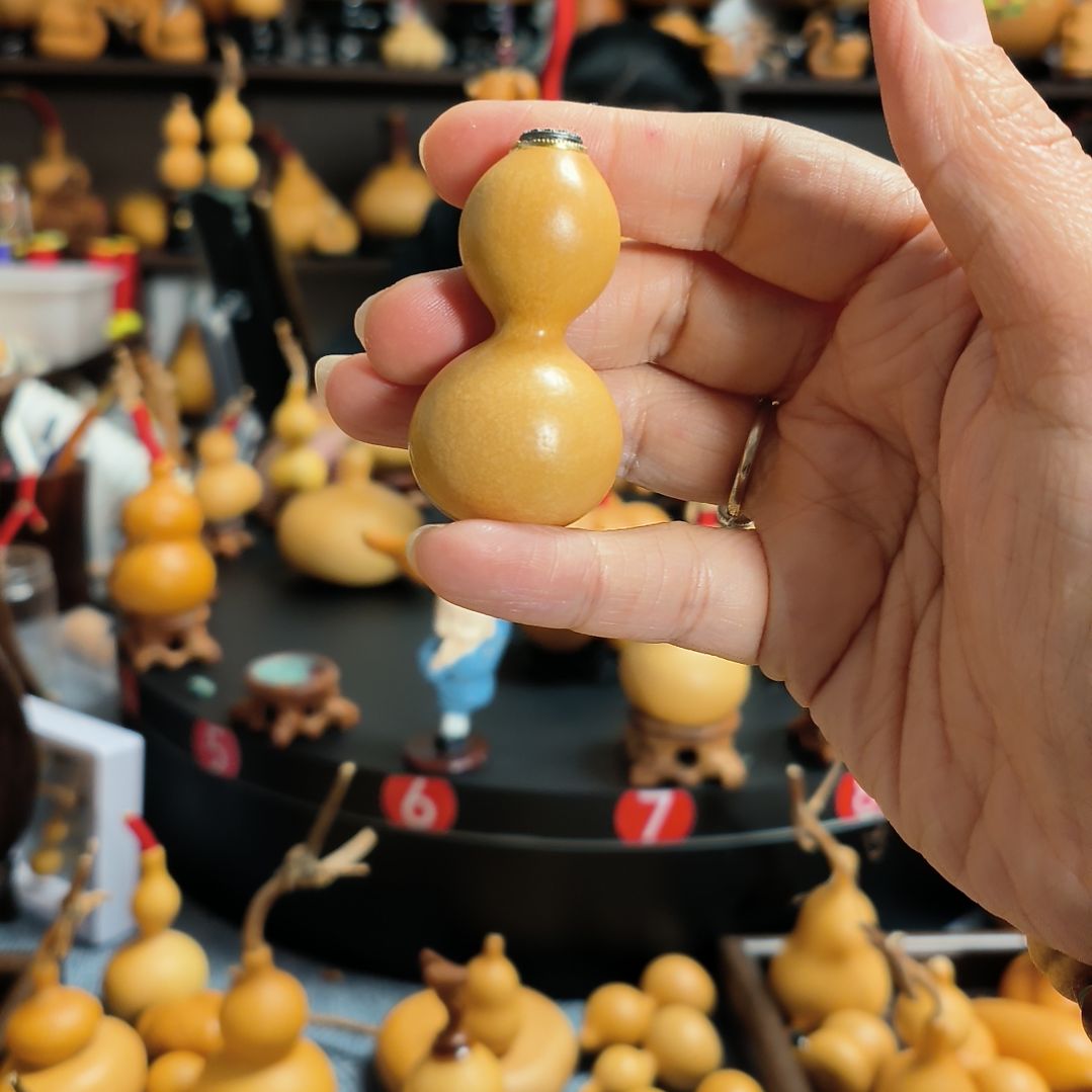 @***N葫芦福禄双全手把件