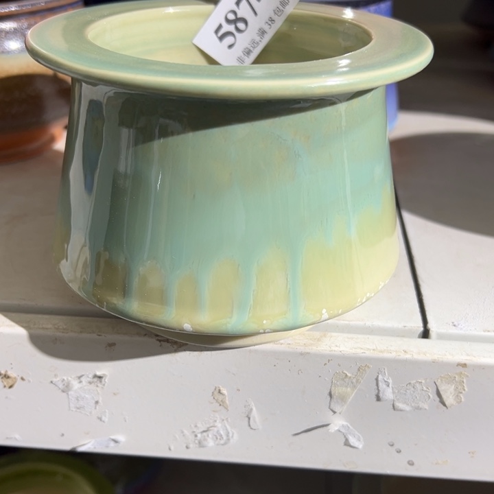 口8 手工花盆满30包邮