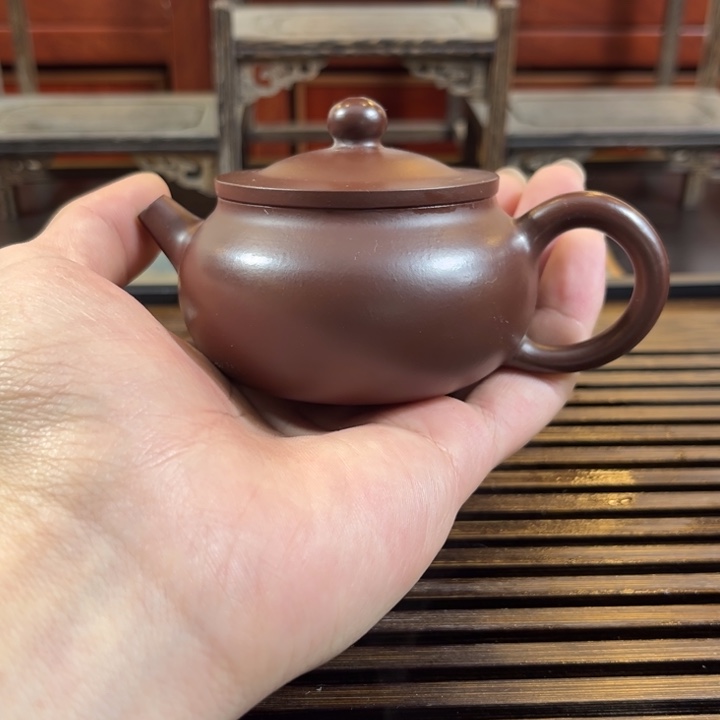 紫砂茶壶原矿紫砂半手工制作