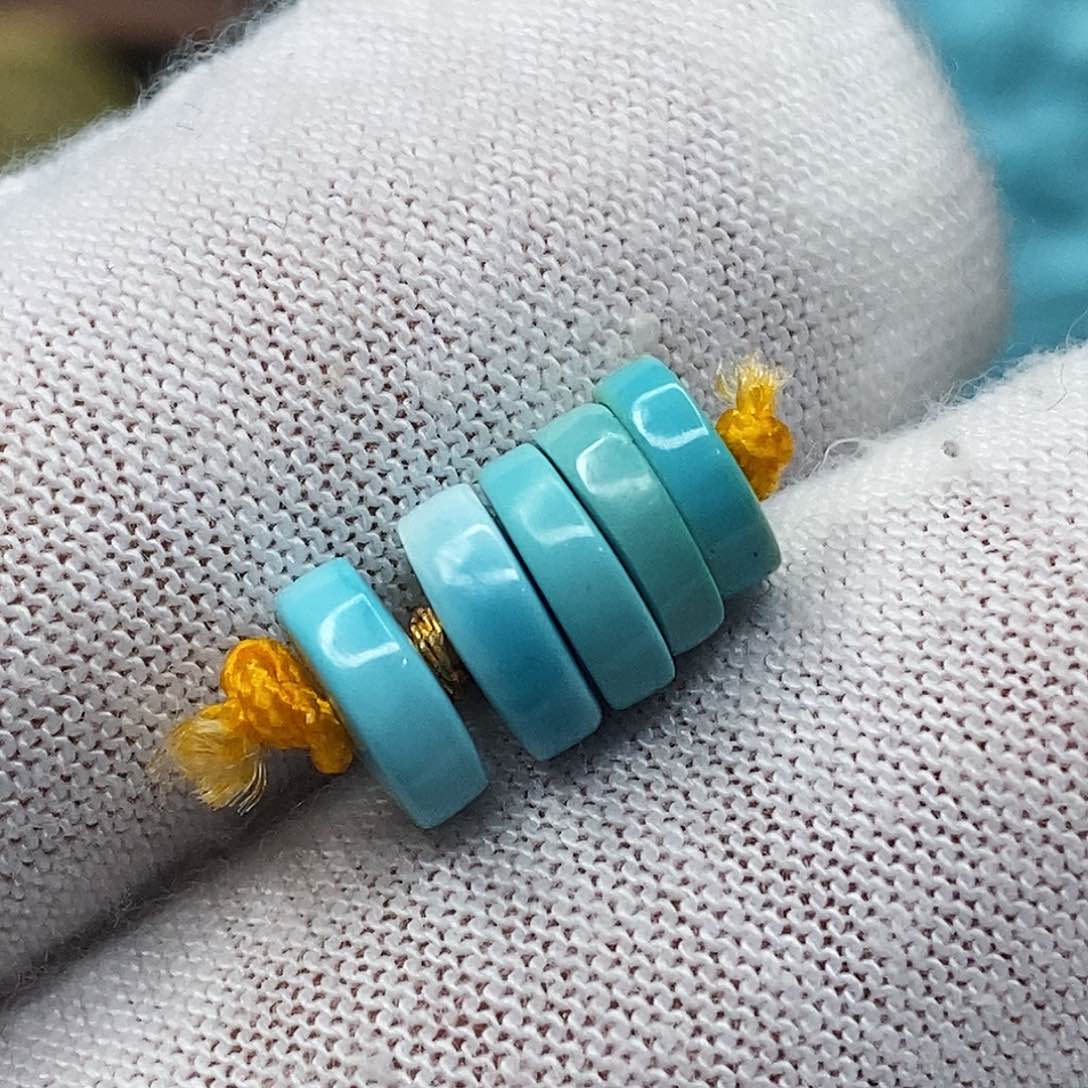 绿松石未镶嵌天然原矿 地大质检 抖音基地 顺丰发货