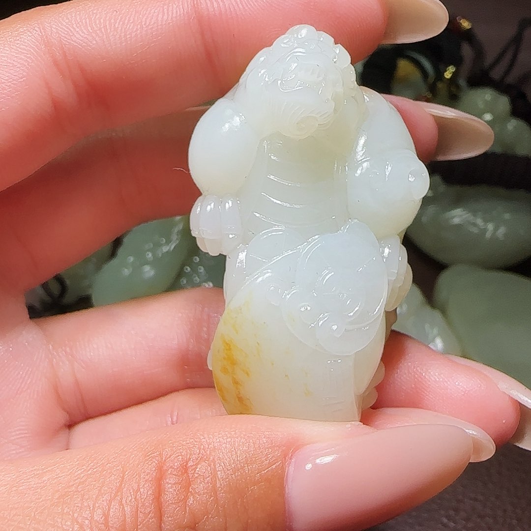 和田玉挂件未镶嵌