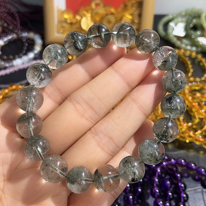 水晶手链未镶嵌绿幽灵12