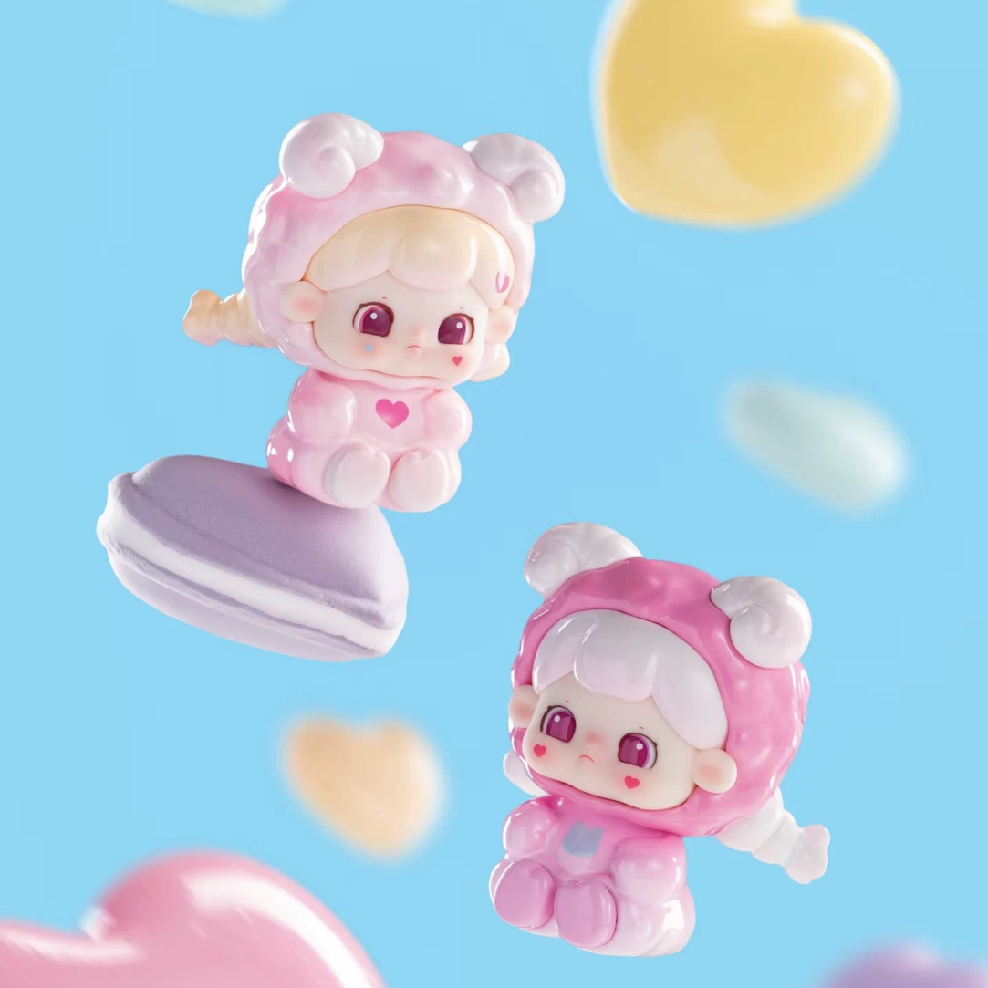 【西西代拆】糖糖别看我只是一只咩Mini盲盒潮玩手办礼物