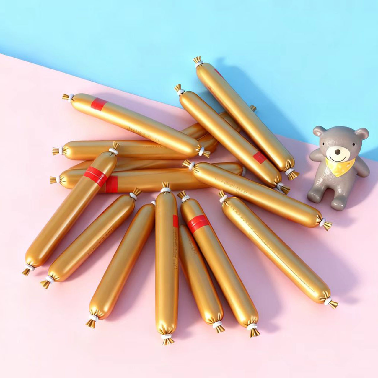 【36根散装=两桶】小兔 牛肉肠 （试吃散装）