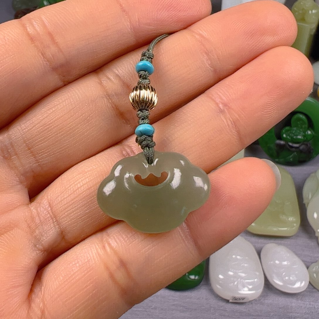 和田玉颈饰未镶嵌✨**n