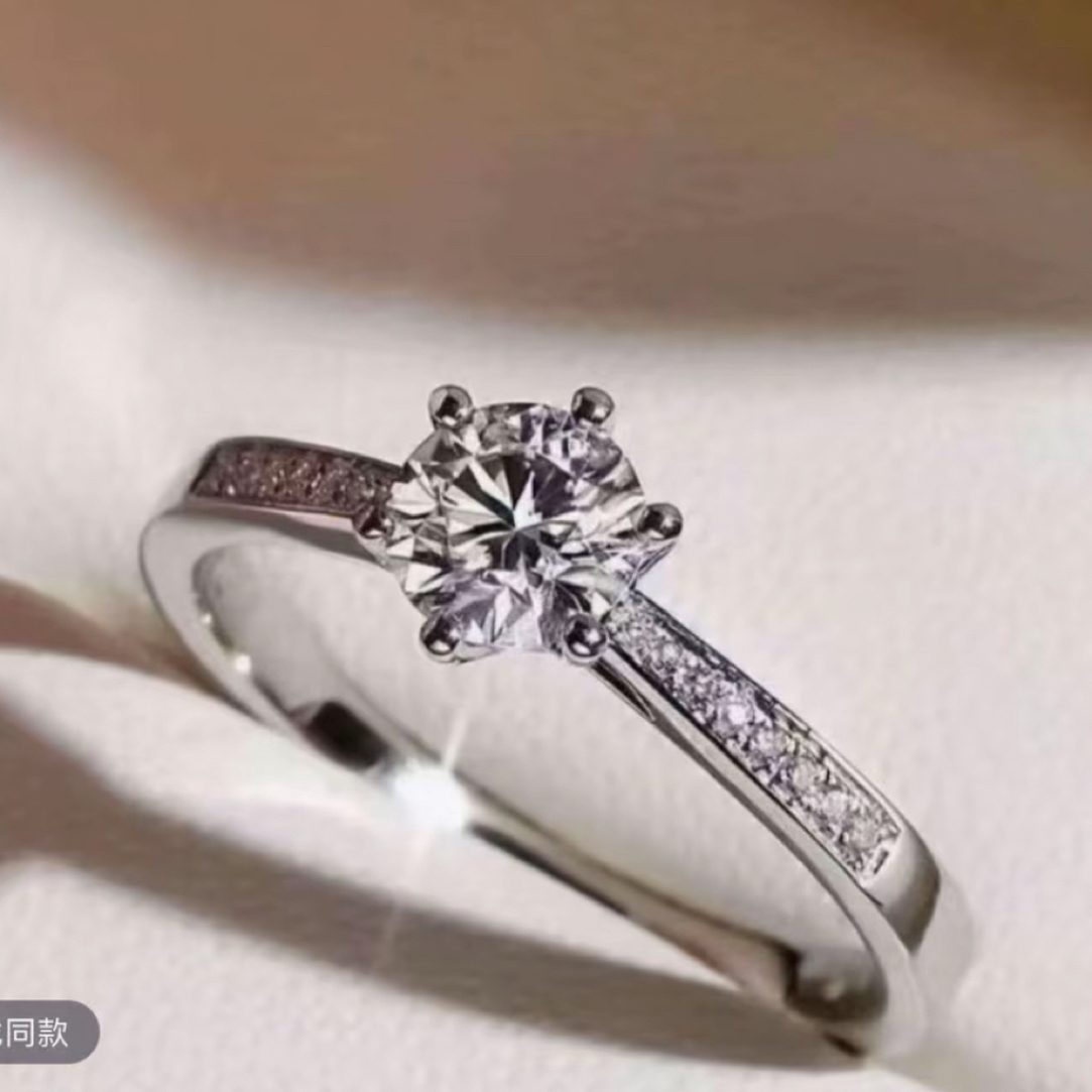 2.0CT 周家小蛮腰女戒气质