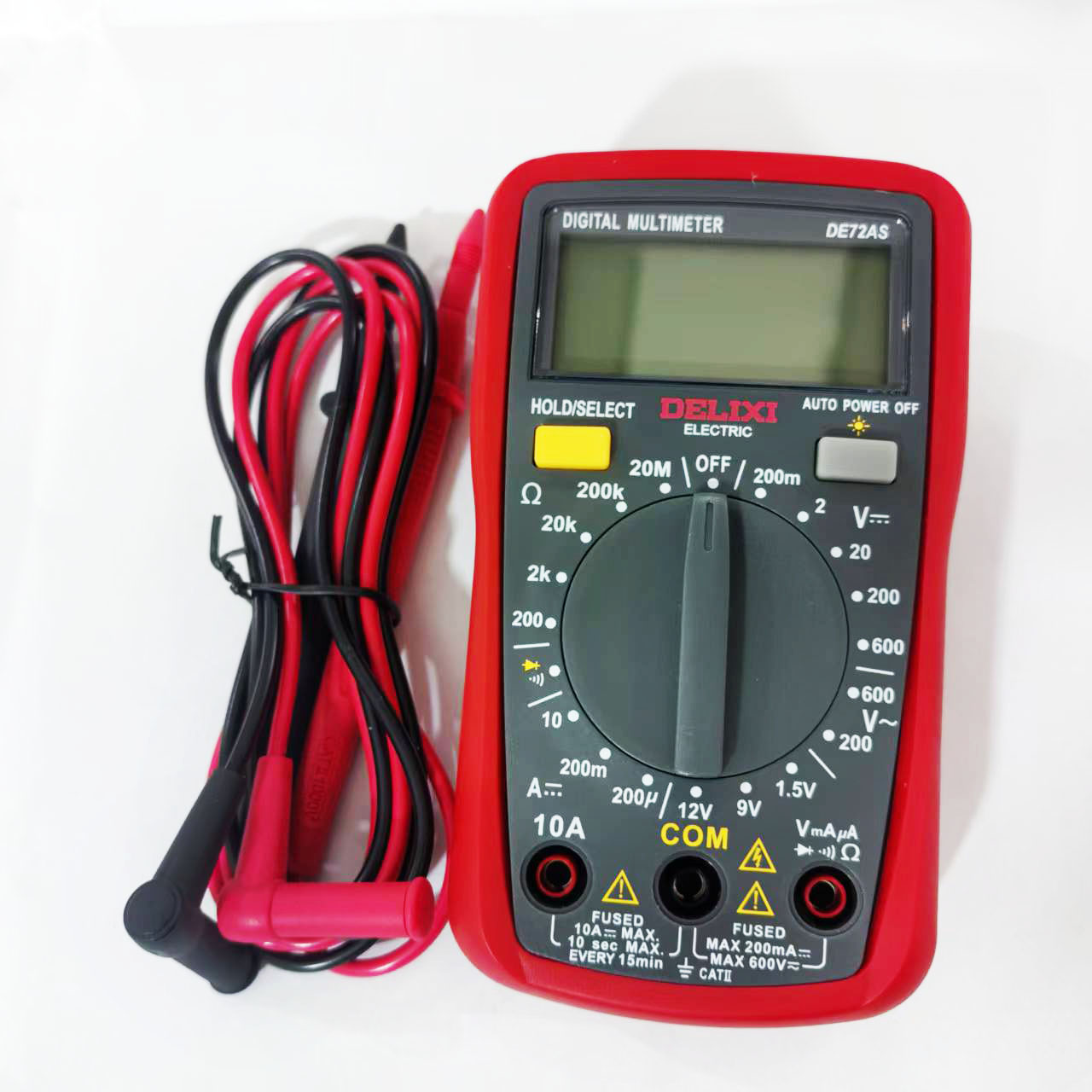 德力西全自动智能数字万用表高精度电工维修便携防烧数显 万能表