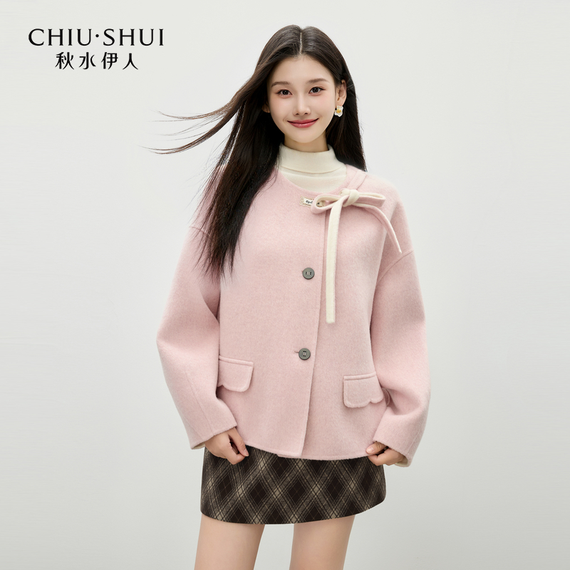 【小余专属】秋水伊人毛呢外套大衣625409A130086