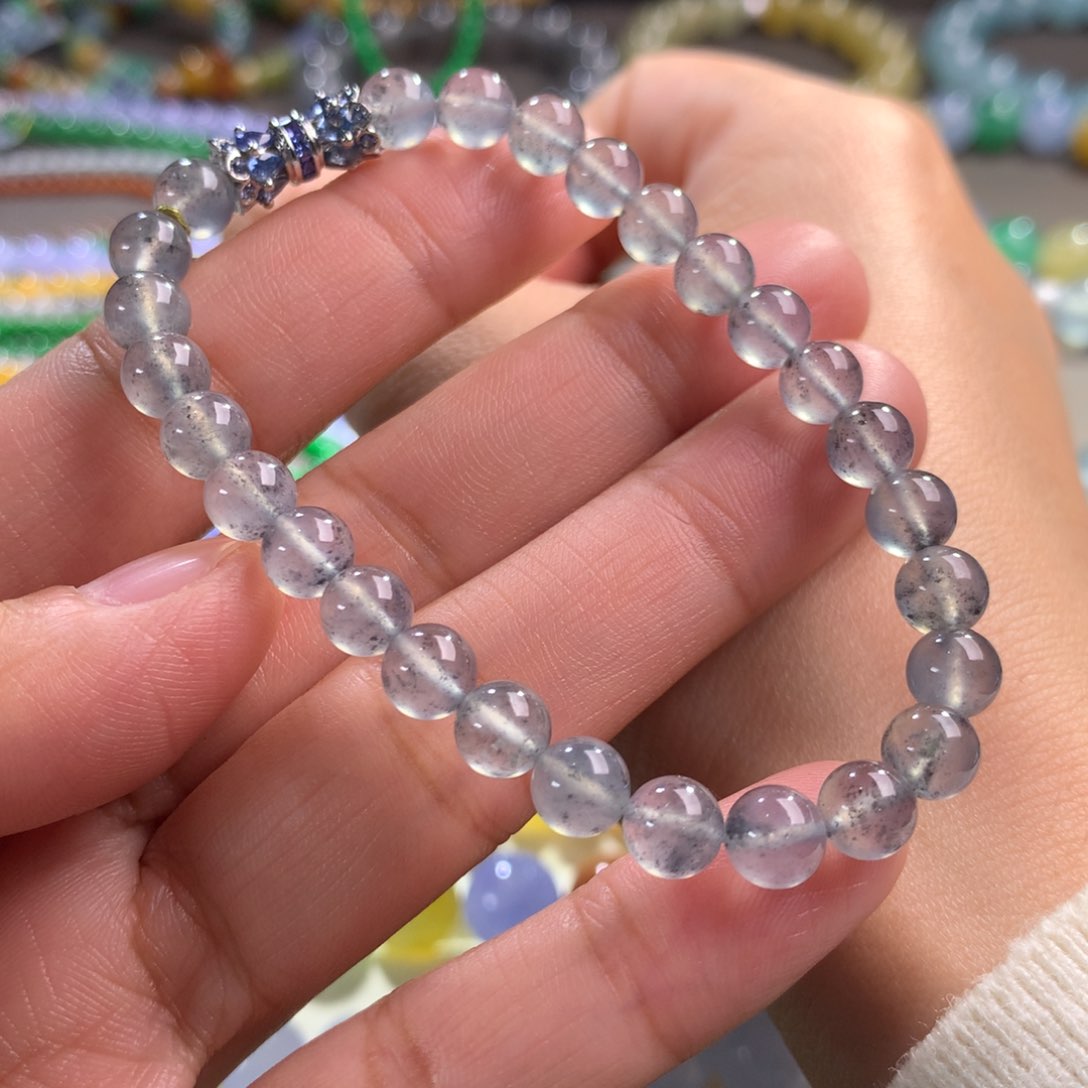 翡翠手链未镶嵌卡6.2