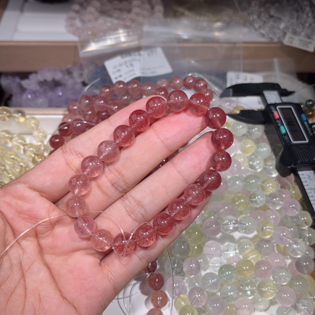 手链未镶嵌水晶草莓002