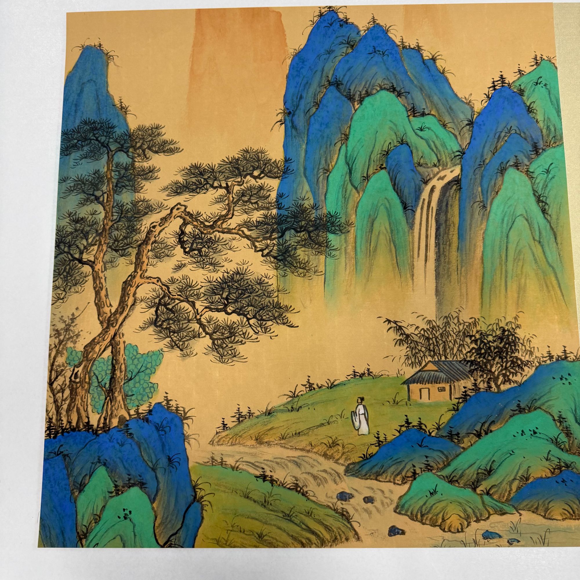 沈石田绘画2.2pc山水+书法
